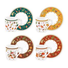 Set 4 chávenas de café