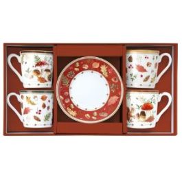 Set 4 chávenas de café