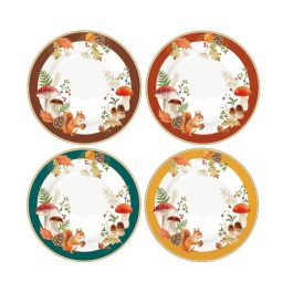 Set 4 pratos de sobremesa